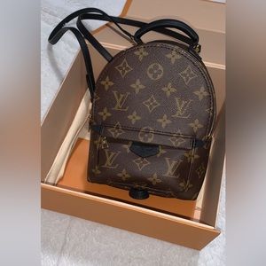 Brand New Louis Vuitton Palm Springs Mini Backpack/Shoulder Bag